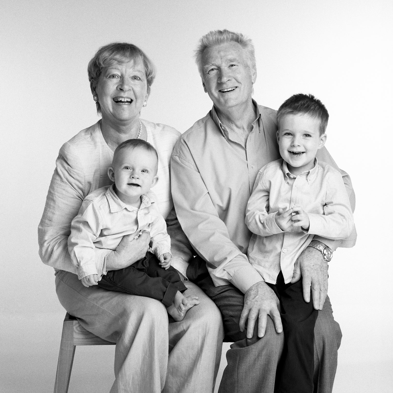 Portrait of Grandparents and Grandchildren by PHOTOGENIC Photographers, Dalkey, Co Dublin