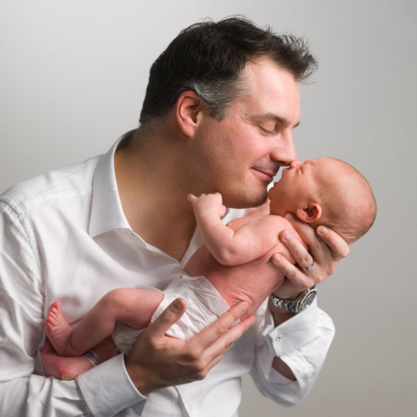 Father & Baby Portrait by PHOTOGENIC Dalkey